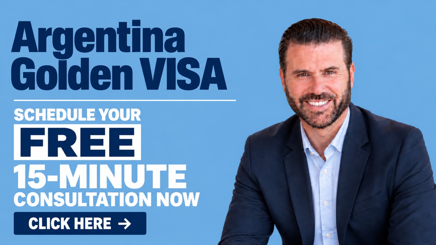 Argentina Golden Visa — Citizenship by Investment with Elias Kier Joffe; schedule your free 15-minute consultation