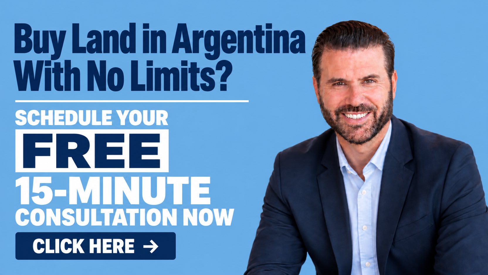 Buy land in Argentina — No Acreage Caps for Foreign Buyers. Book your free 15-minute consultation.